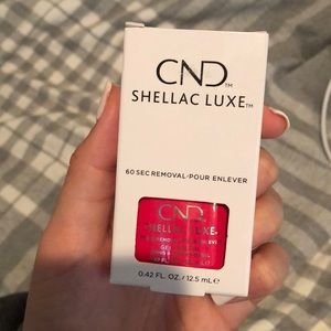 CND Shellac Luxe Hot Pink